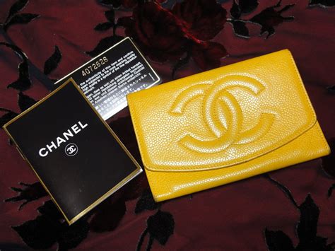 yellow chanel wallet|Chanel wallet consignment.